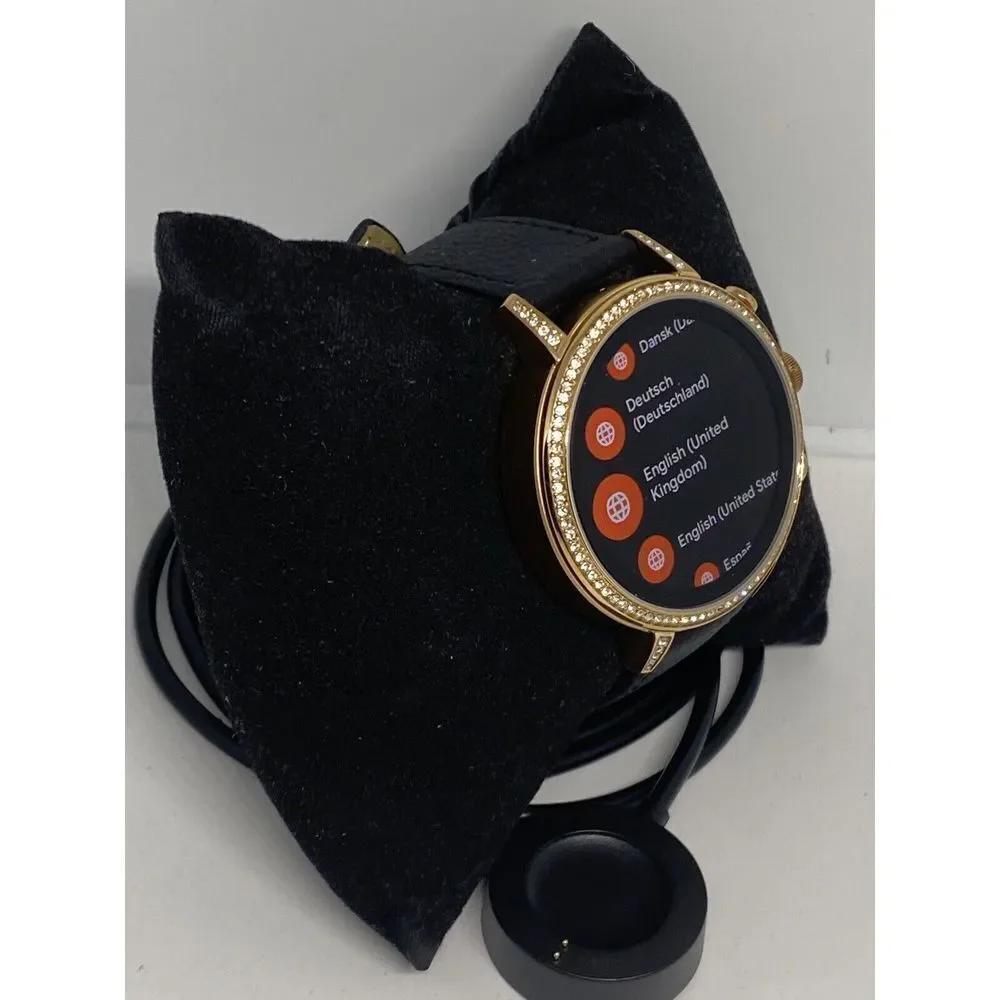 Fossil Gen 4 Authentic Digital Dial Smart Watch Custom Band FTW6030 AB173